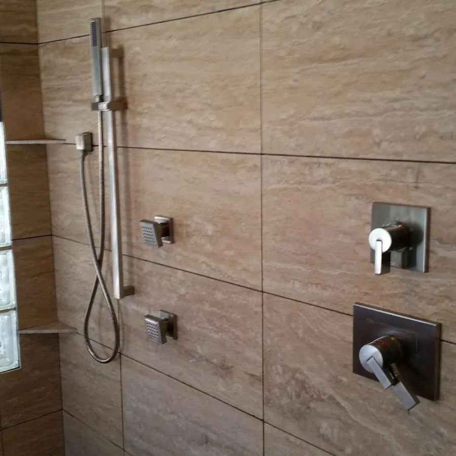 Shower fixture installation for Water Heater Replacement in Haddonfield